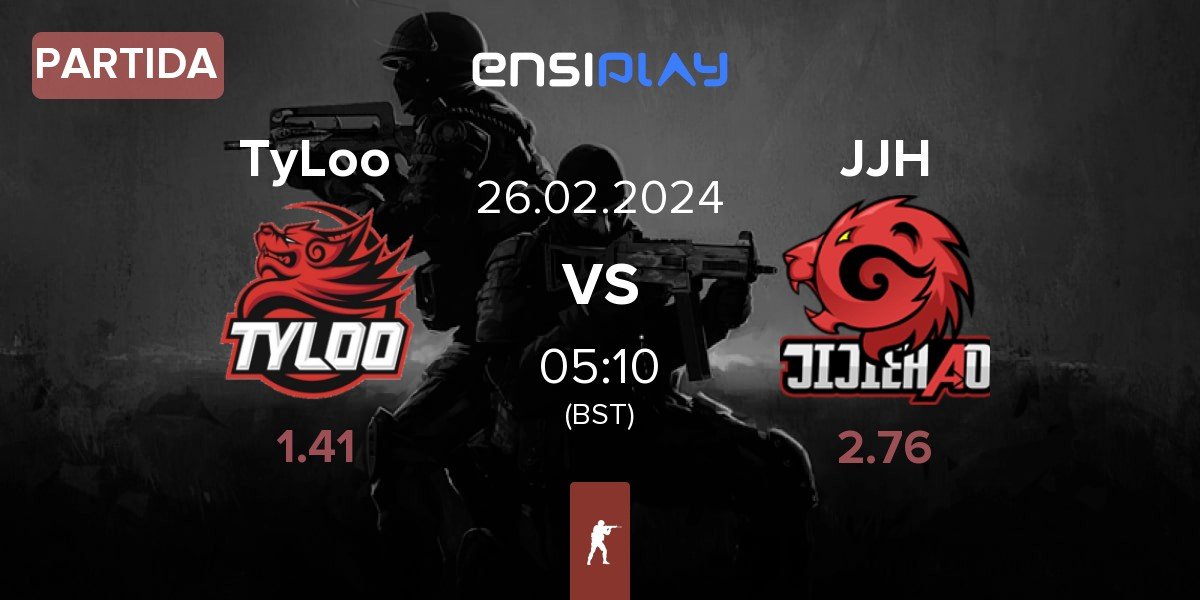 Partida TyLoo vs JiJieHao JJH | 26.02