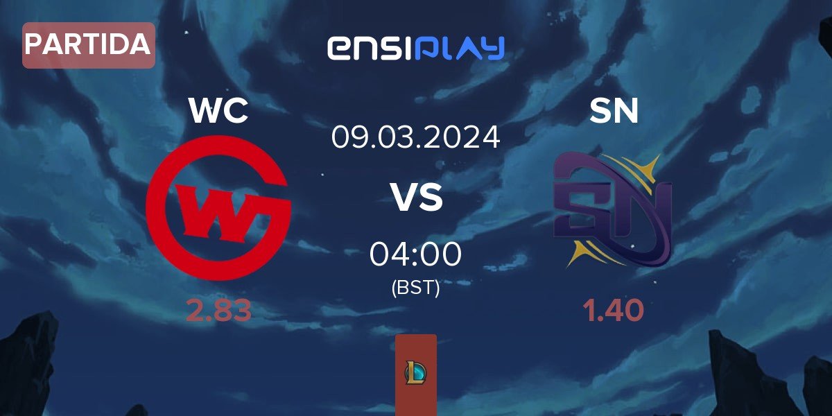 Partida Wildcard Gaming WC vs Supernova SN | 09.03