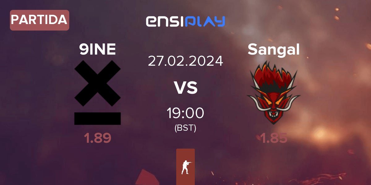 Partida 9INE vs Sangal Esports Sangal | 27.02