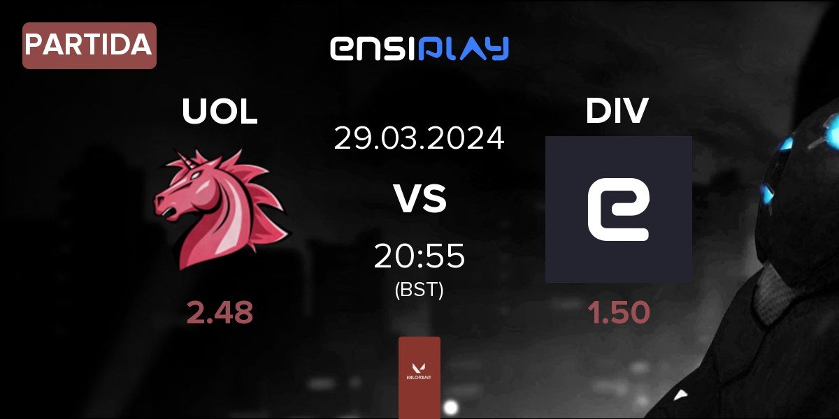 Partida Unicorns of Love UOL vs DIVIZON DIV | 29.03