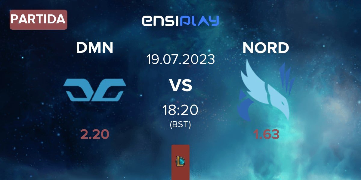 Partida Domino esports DMN vs NORD Esports NORD | 19.07