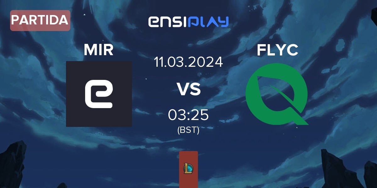 Partida Mirage Alliance MIR vs FlyQuest NZXT FLY.NZXT | 11.03