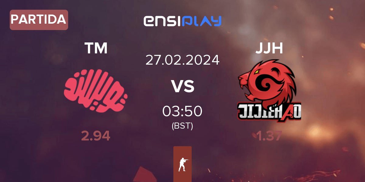 Partida Twisted Minds TM vs JiJieHao JJH | 27.02