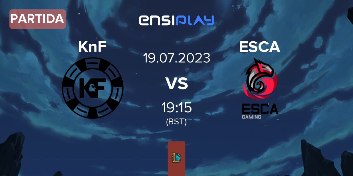 Partida Komil&Friends KnF vs Team ESCA Gaming ESCA | 19.07