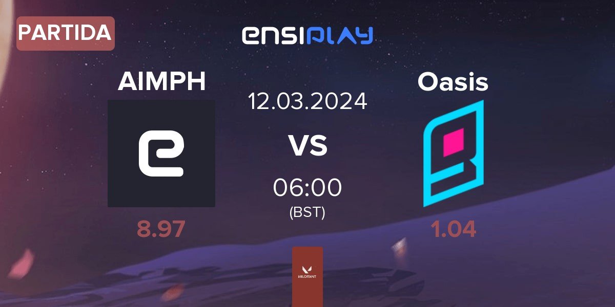 Partida AIM PH AIMPH vs Oasis Gaming Oasis | 12.03