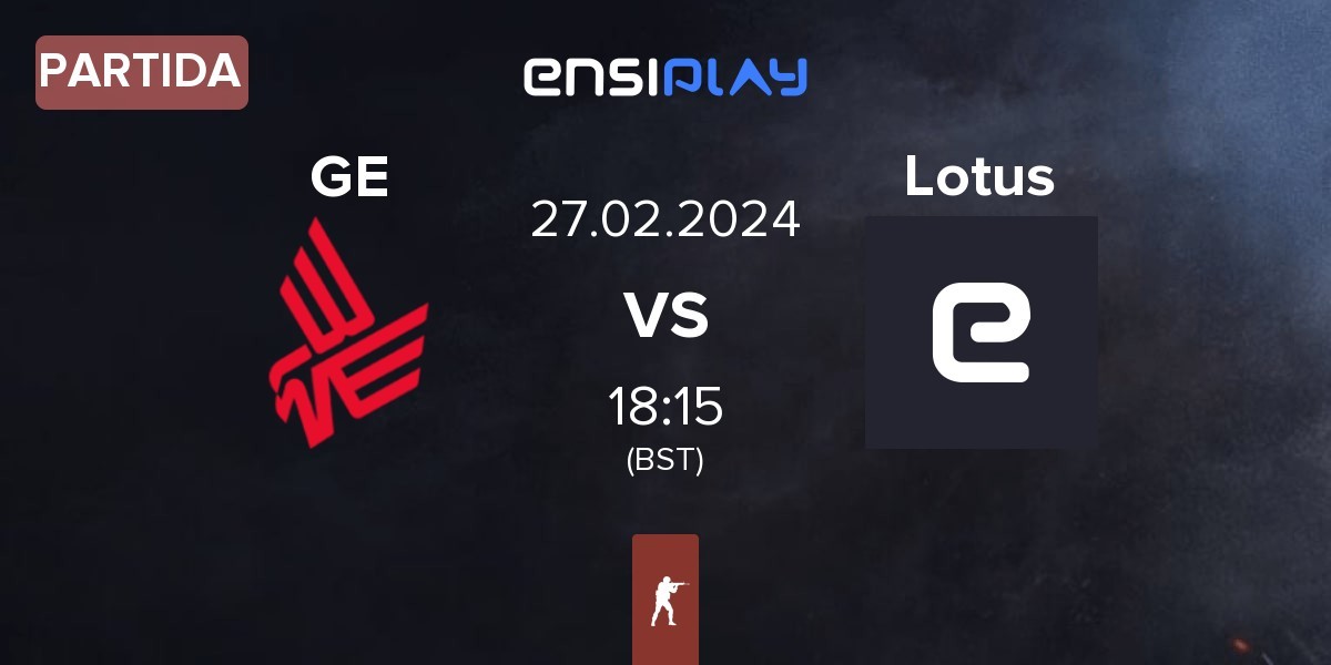 Partida Guild Eagles GE vs Lotus | 27.02