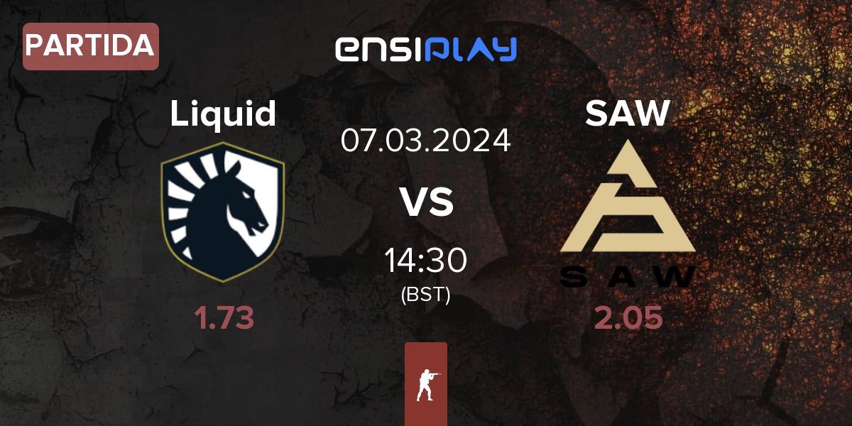 Partida Team Liquid Liquid vs SAW | 07.03