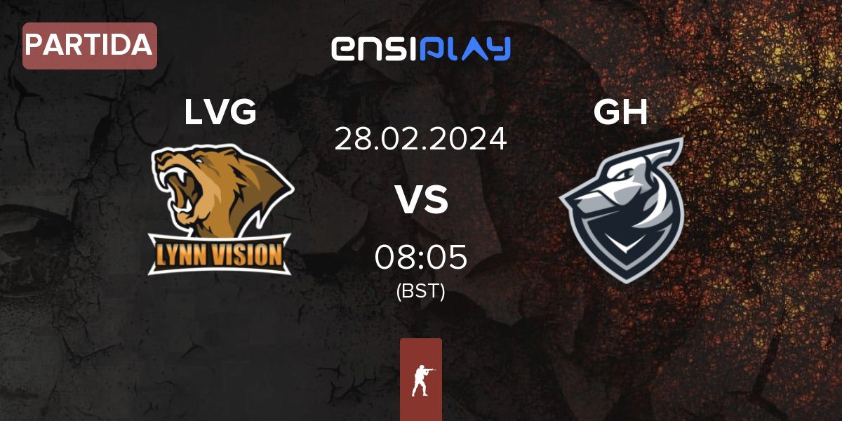 Partida Lynn Vision Gaming LVG vs Grayhound Gaming GH | 28.02