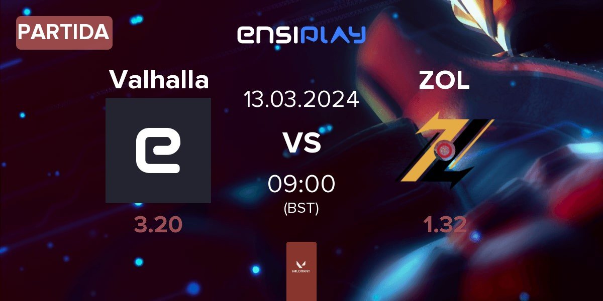 Partida Valhalla vs ZOL Esports ZOL | 13.03