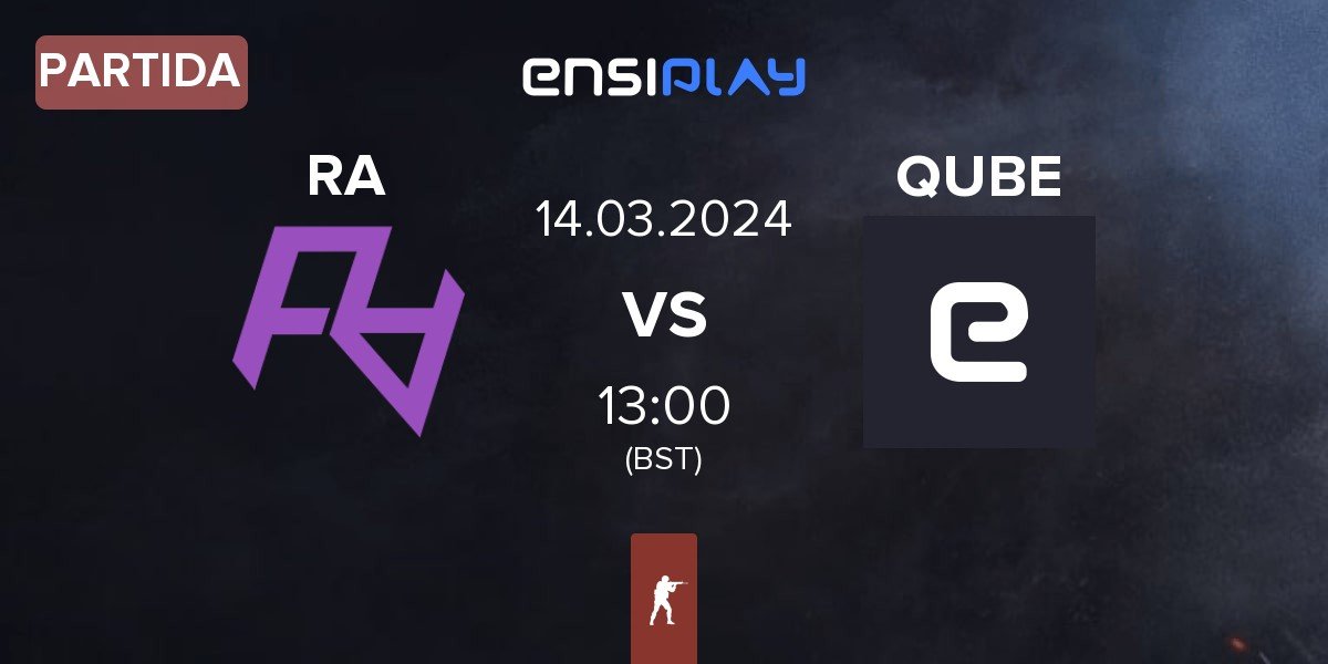 Partida Rare Atom RA vs The QUBE Esports QUBE | 14.03