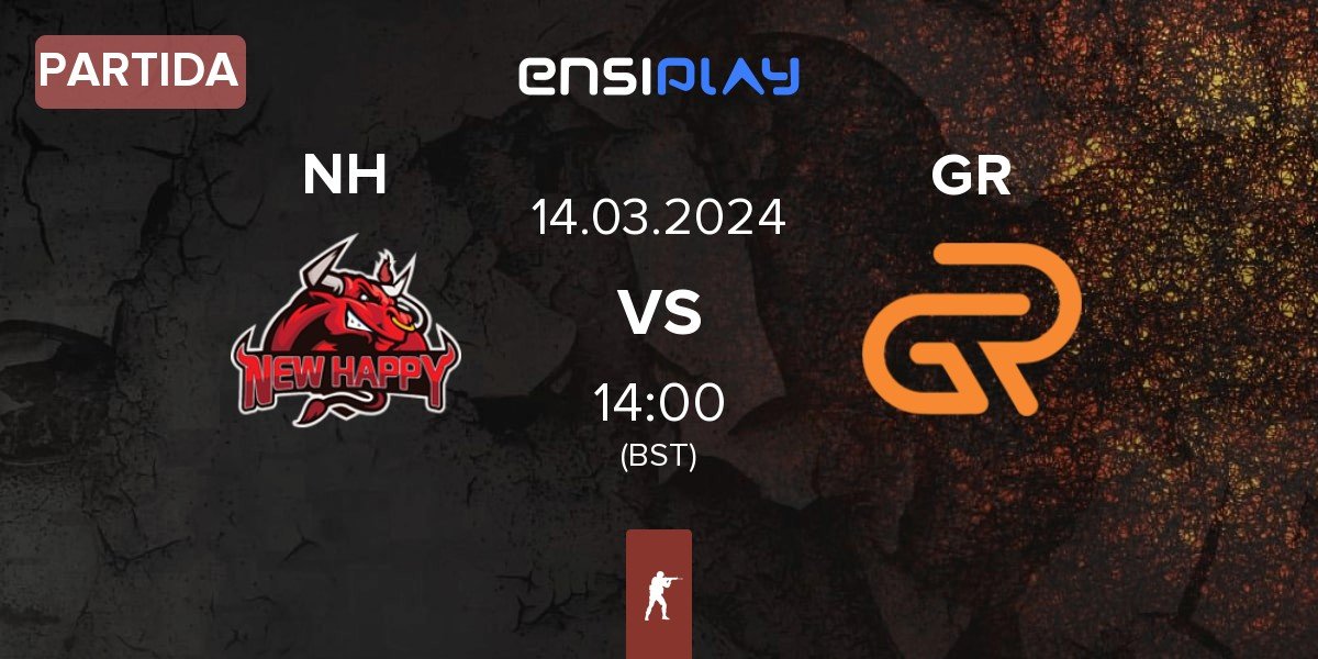 Partida Newhappy NH vs ex-GR Gaming ex-GR | 14.03