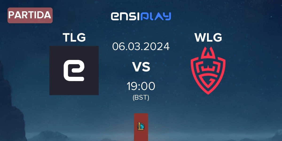 Partida Team Legion TLG vs WLGaming Esports WLG | 06.03