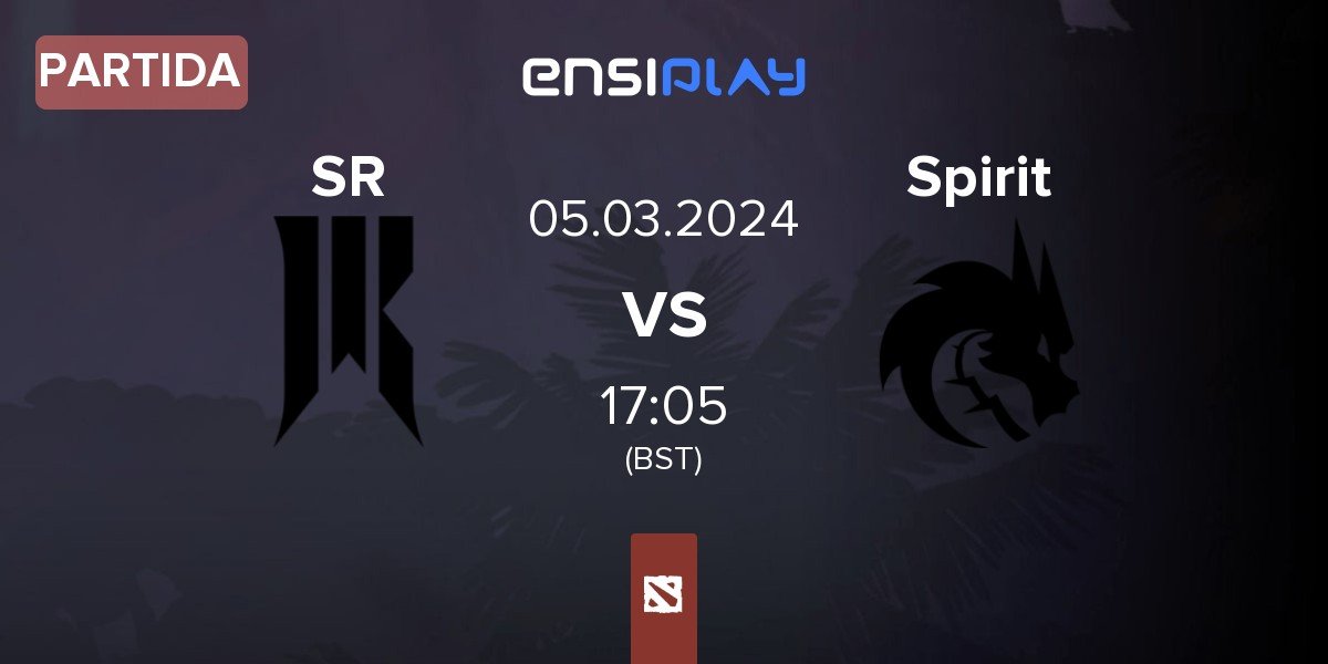 Partida Shopify Rebellion SR vs Team Spirit Spirit | 05.03