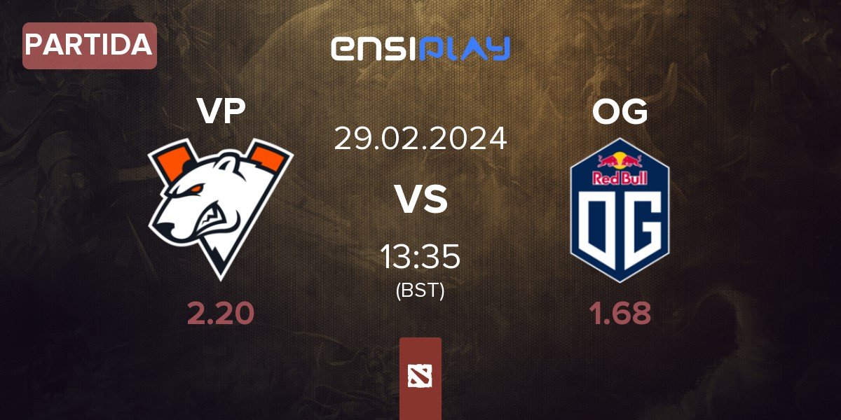 Partida Virtus.pro VP vs OG | 29.02