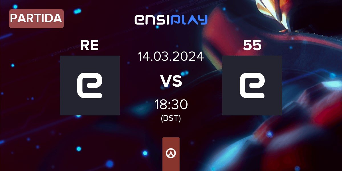 Partida Reds Esports RE vs 55 Esports 55 | 14.03