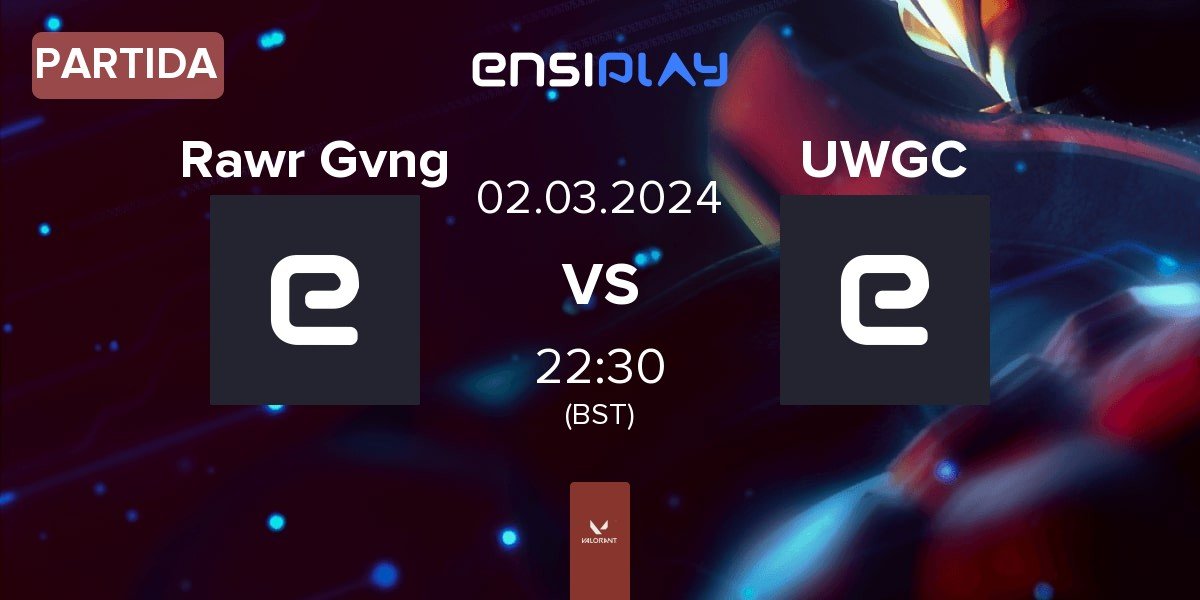 Partida Rawr Gvng vs University War GC UWGC | 02.03