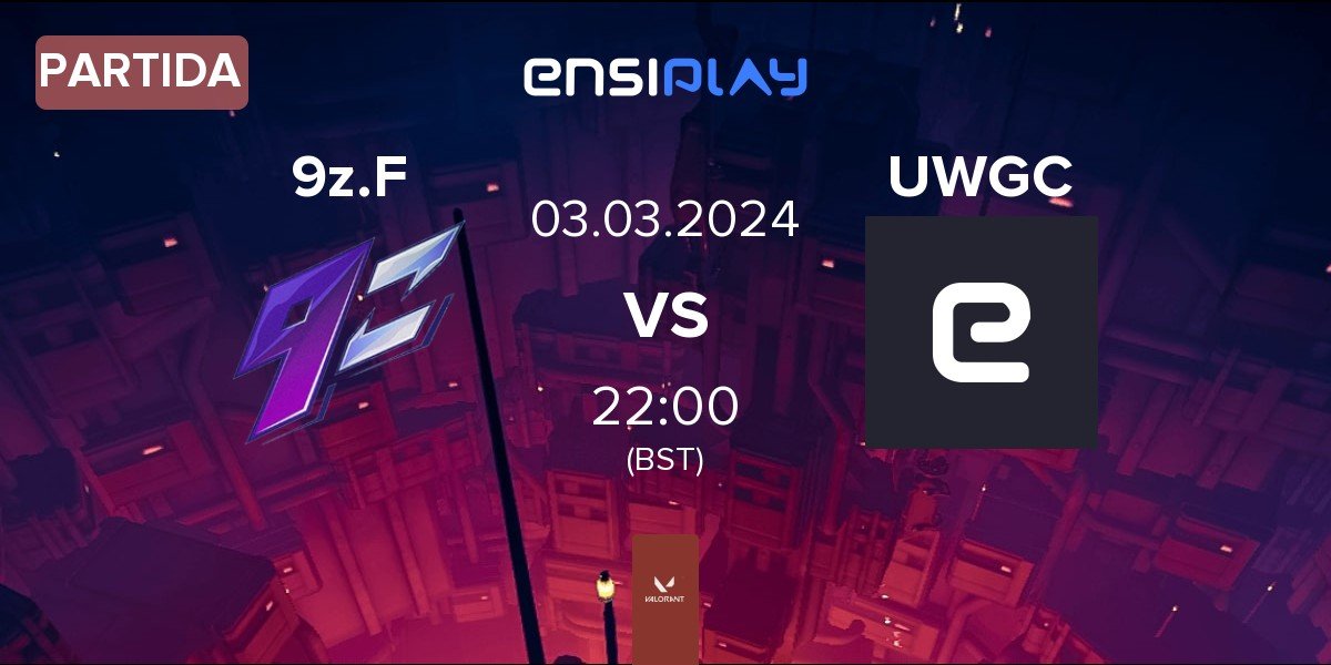 Partida 9z Team Female 9z.F vs University War GC UWGC | 03.03