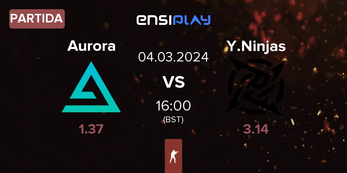 Partida Aurora Gaming Aurora vs Young Ninjas YN | 04.03