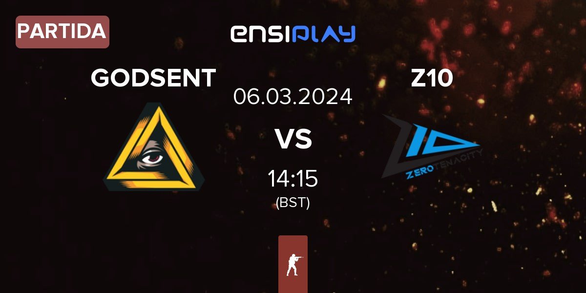 Partida GODSENT vs Zero Tenacity Z10 | 06.03