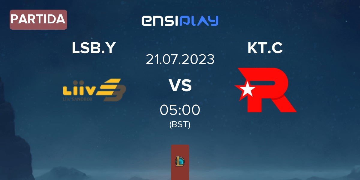 Partida Liiv SANDBOX Youth LSB.Y vs KT Rolster Challengers KT.C | 21.07