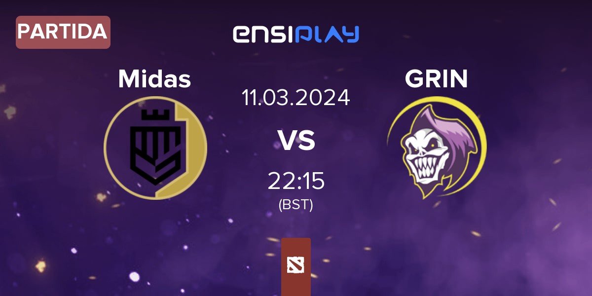 Partida Midas Club Midas vs GRIN Esports GRIN | 11.03