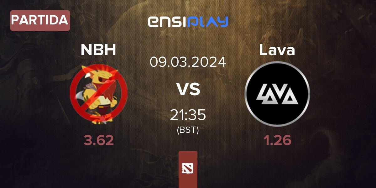 Partida No Bounty Hunter NBH vs Lava Esports Lava | 09.03