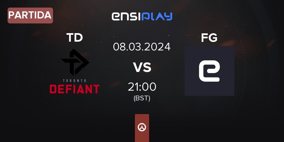 Partida Toronto Defiant TOR vs Final Gambit FG | 08.03