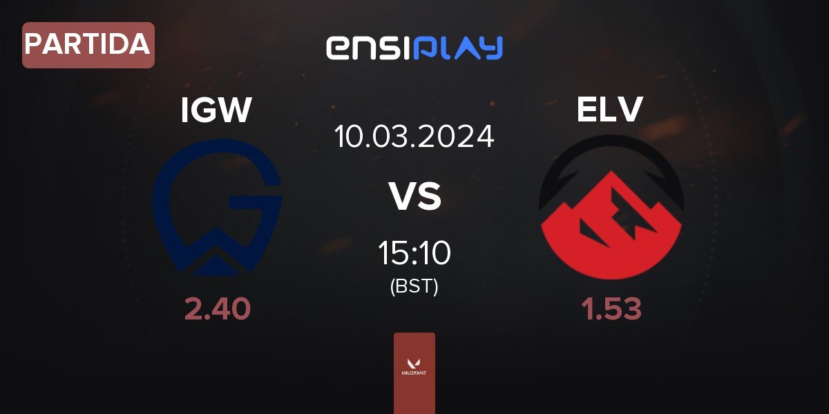 Partida Impulse Gaming Warriors IGW vs Elevate ELV | 10.03