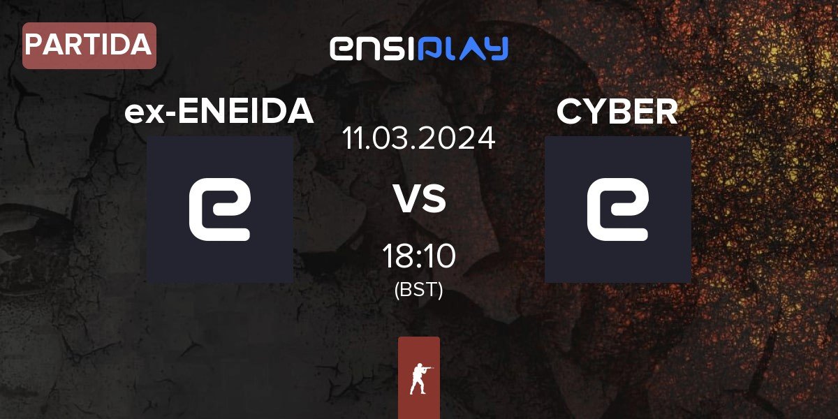 Partida ex-ENEIDA vs CYBERSHOKE Esports CS | 11.03