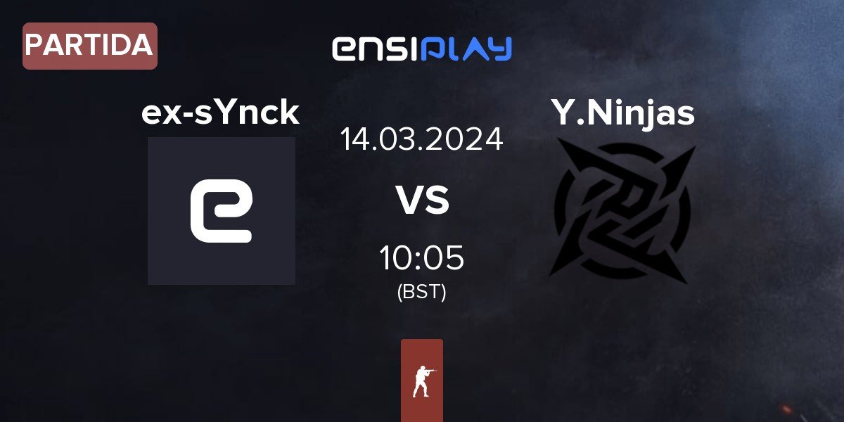 Partida ex-sYnck vs Young Ninjas YN | 14.03