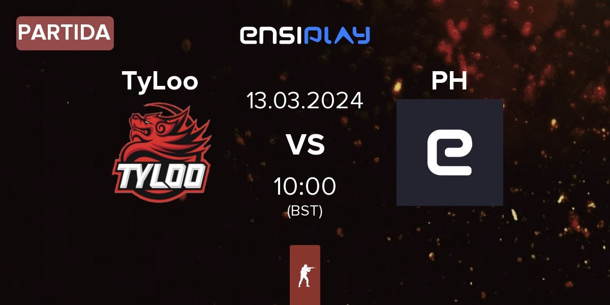 Partida TyLoo vs padaem Holodnie PH | 13.03