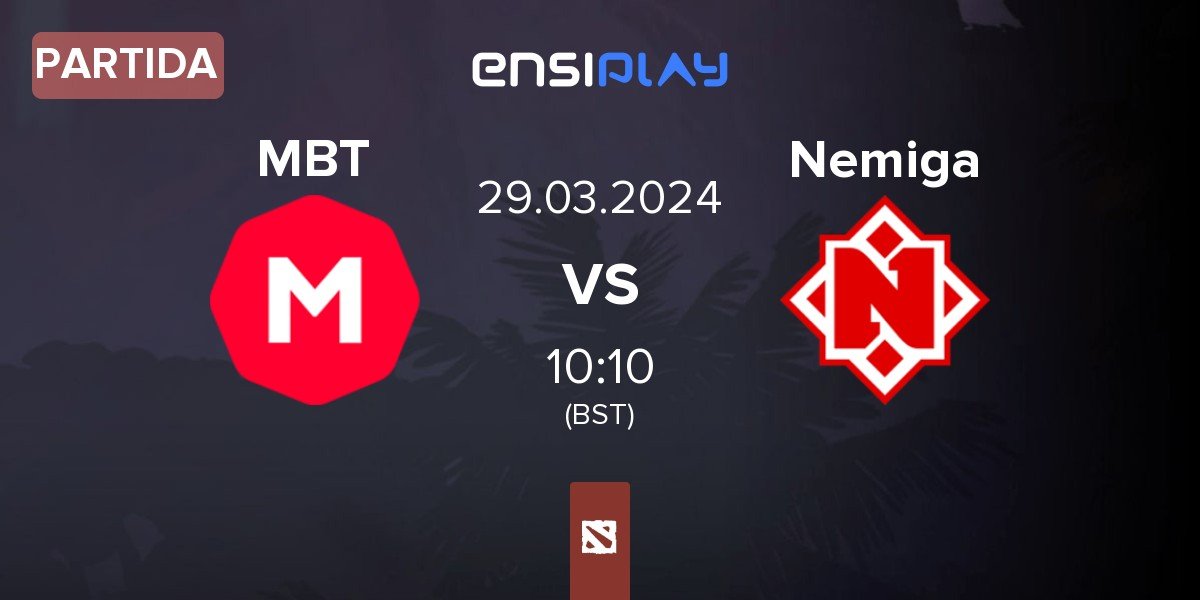 Partida MarsBet Team MBT vs Nemiga Gaming Nemiga | 29.03