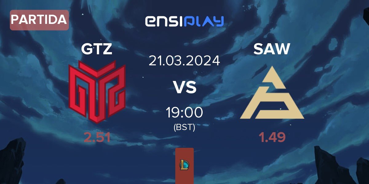 Partida GTZ Esports GTZ vs SAW | 21.03