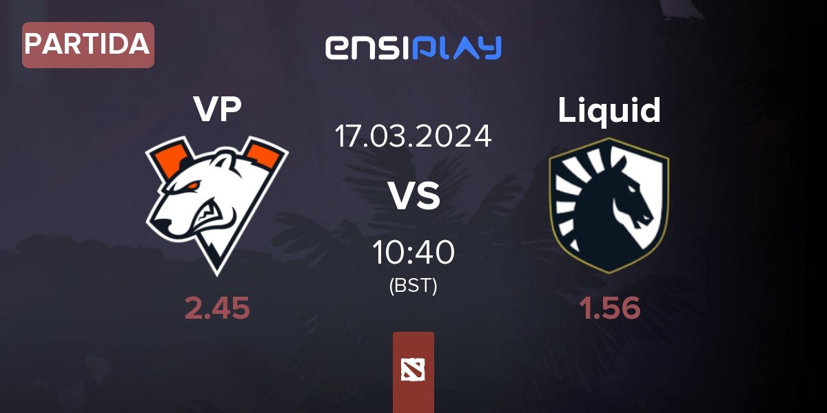 Partida Virtus.pro VP vs Team Liquid Liquid | 17.03