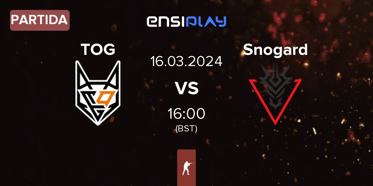 Partida TeamOrangeGaming TOG vs SNOGARD Dragons Snogard | 16.03