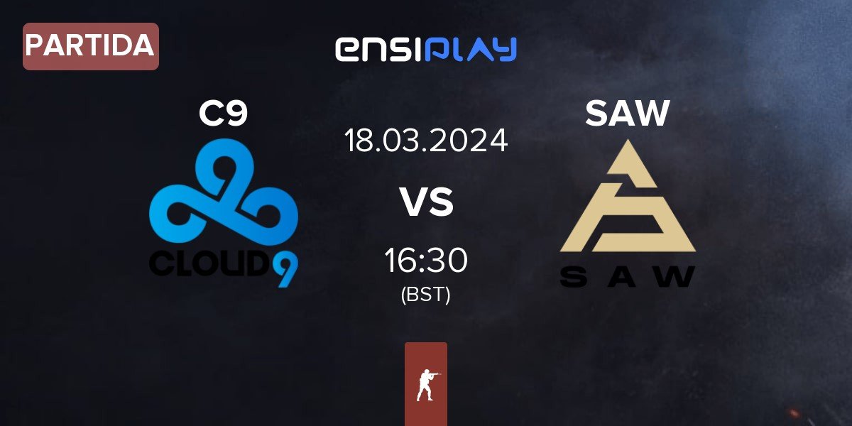 Partida Cloud9 C9 vs SAW | 18.03