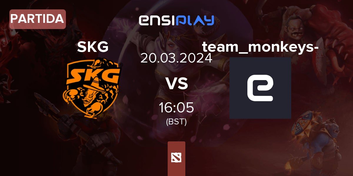 Partida Sand King Gomez SKG vs team monkeys- monkeys | 20.03