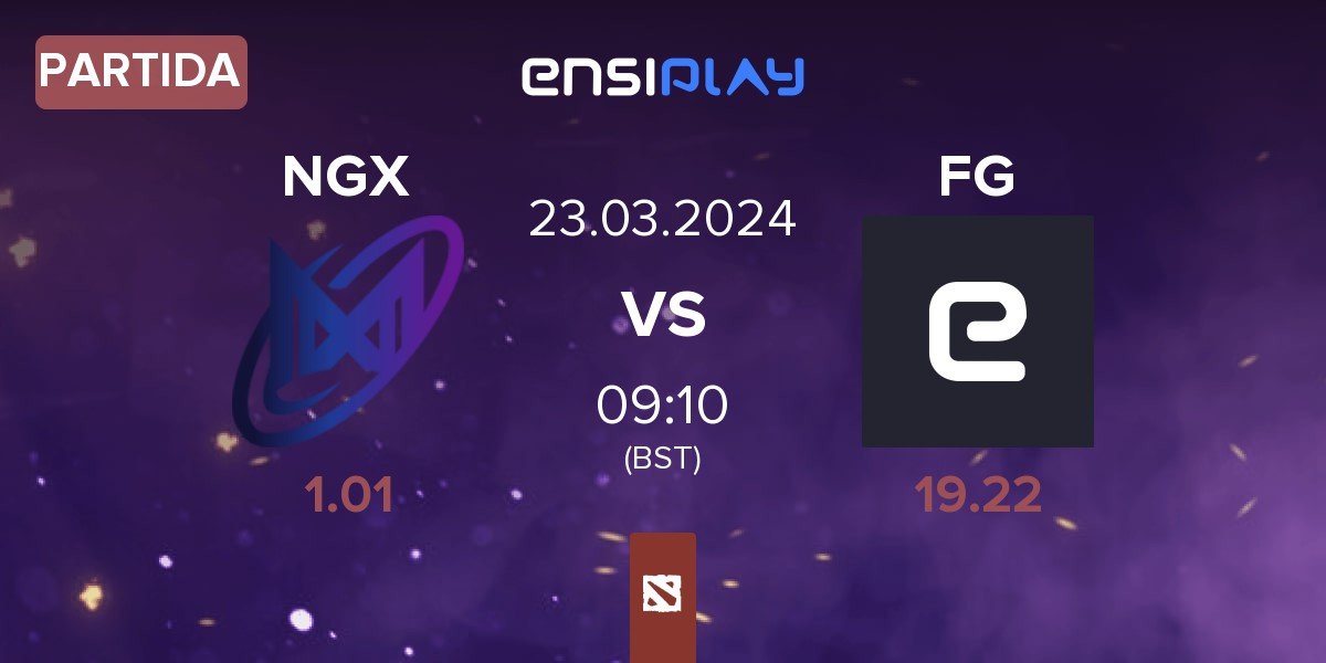 Partida Nigma Galaxy NGX vs Fun gamers FG | 23.03