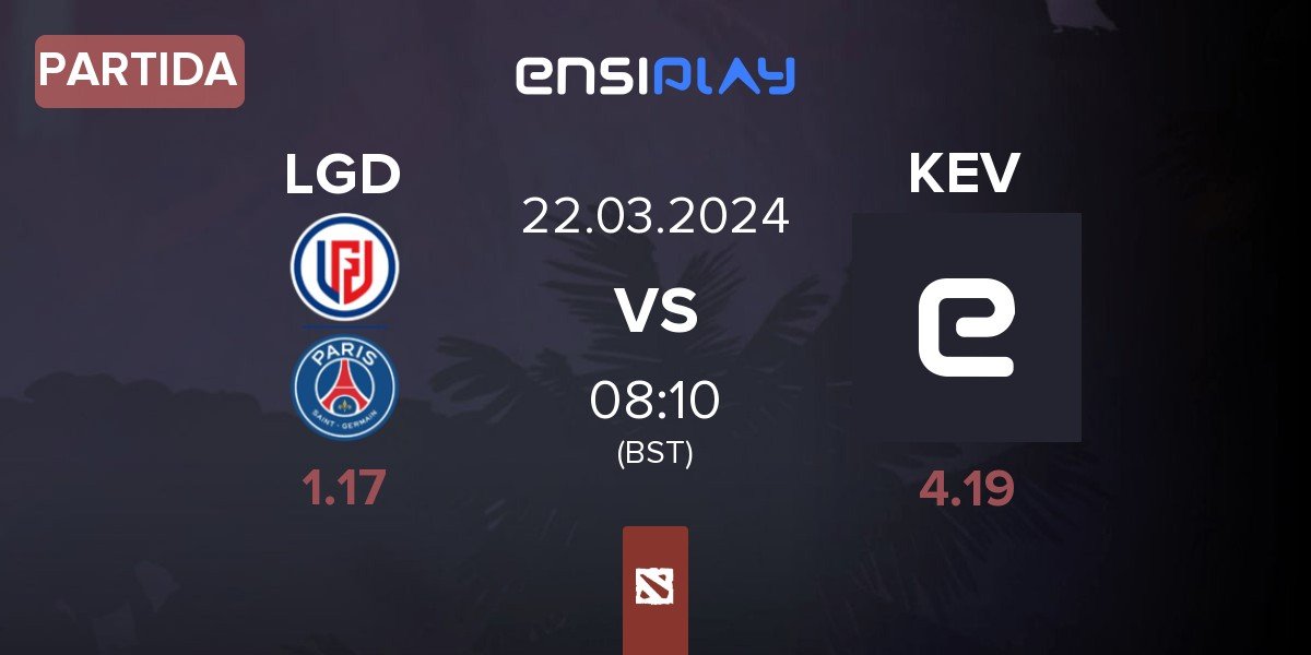 Partida LGD Gaming LGD vs KEV | 22.03