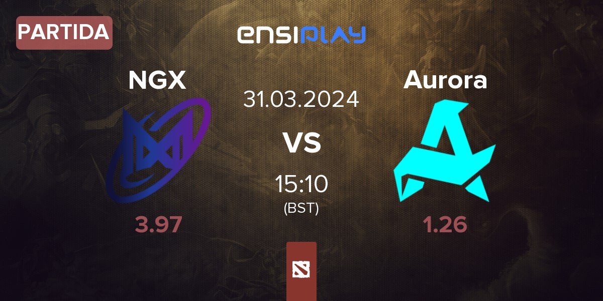 Partida Nigma Galaxy NGX vs Aurora | 31.03