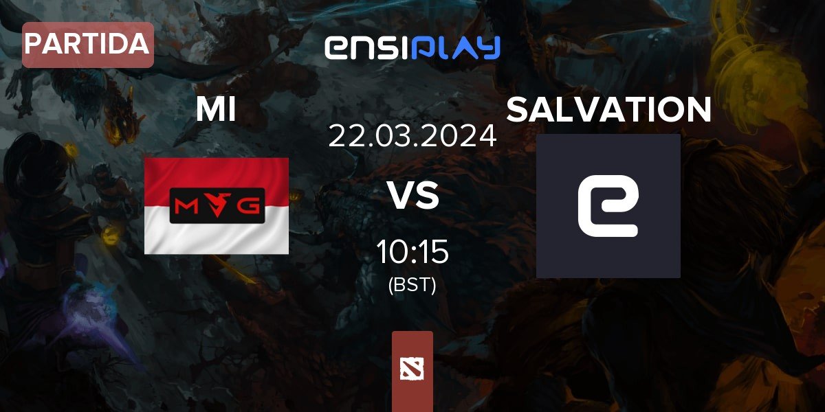 Partida MAG.Indonesia MI vs Salvation Gaming StG | 22.03