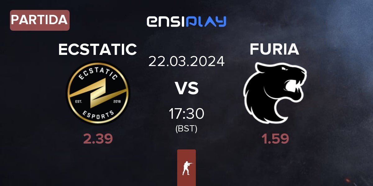 Partida ECSTATIC vs FURIA Esports FURIA | 22.03