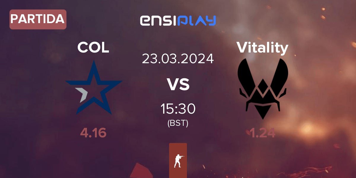 Partida Complexity Gaming COL vs Team Vitality Vitality | 23.03