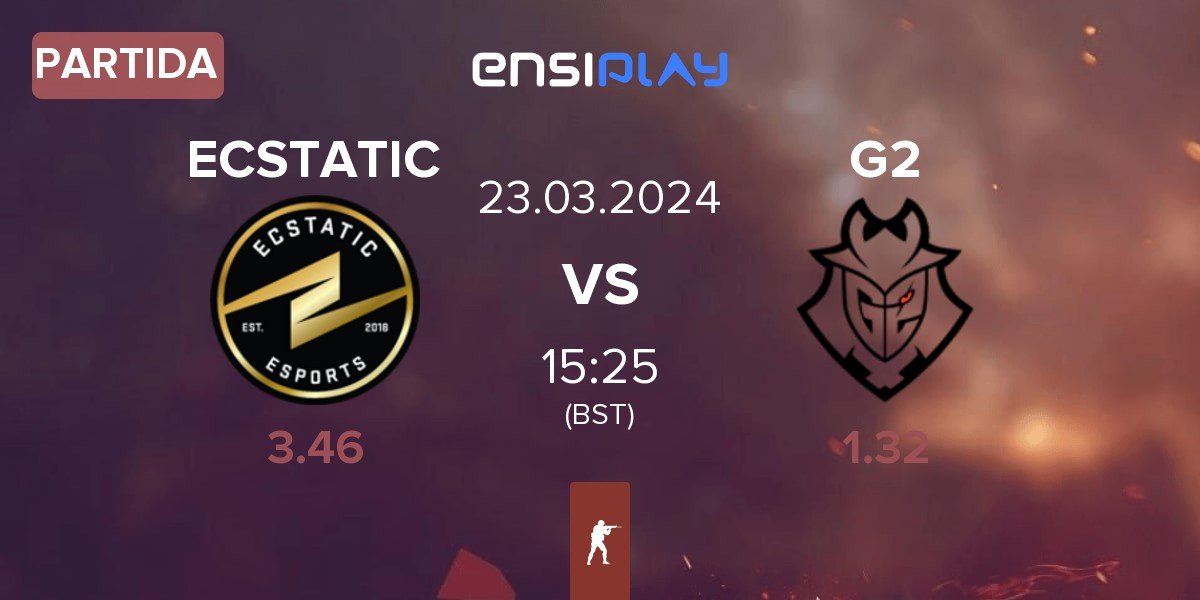 Partida ECSTATIC vs G2 Esports G2 | 23.03