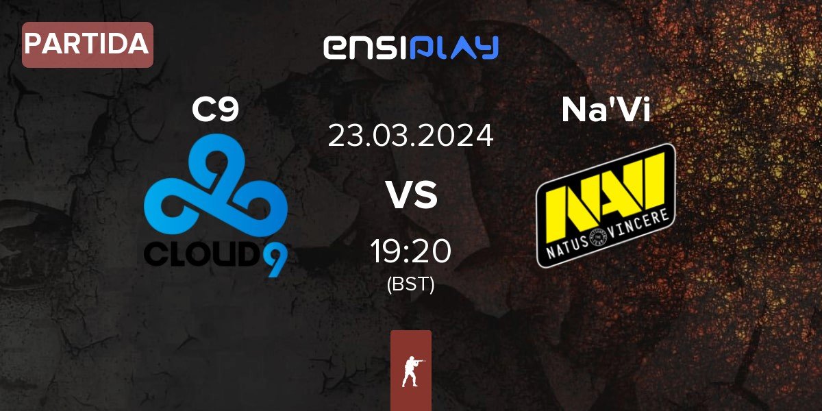 Partida Cloud9 C9 vs Natus Vincere Na'Vi | 23.03