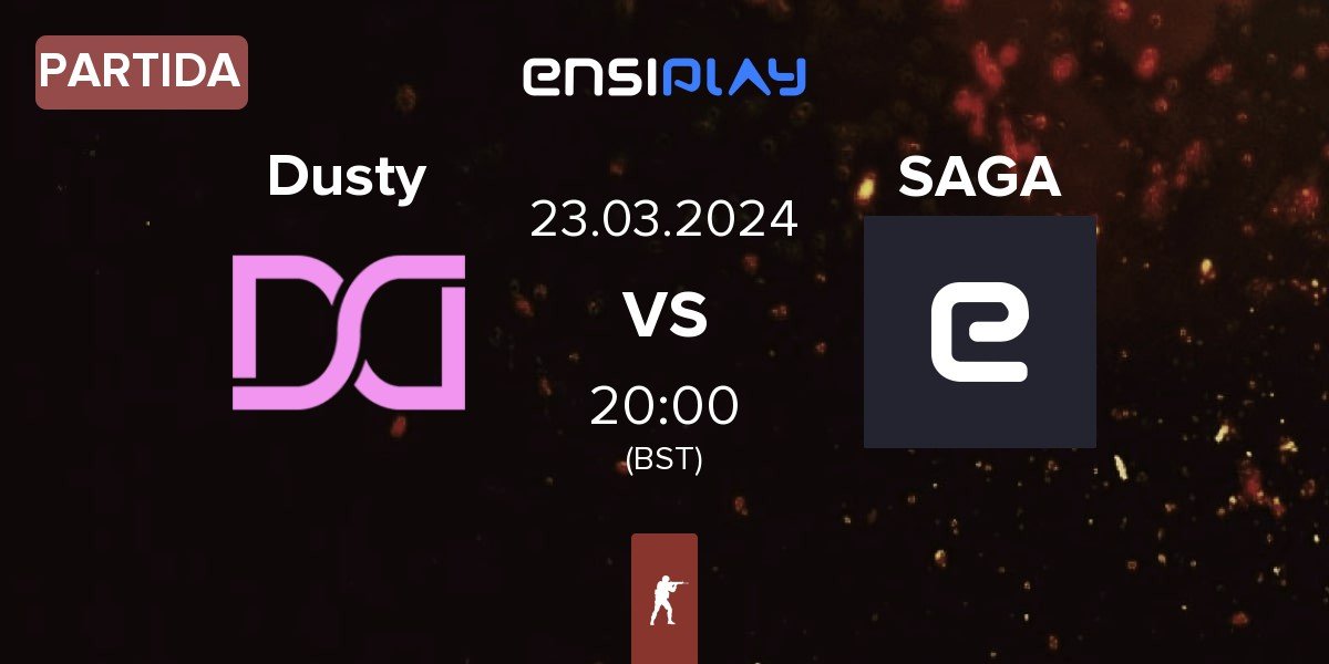 Partida Dusty vs SAGA | 23.03