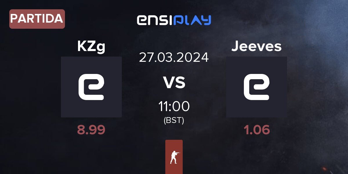 Partida KZG KZg vs Jeeves | 27.03