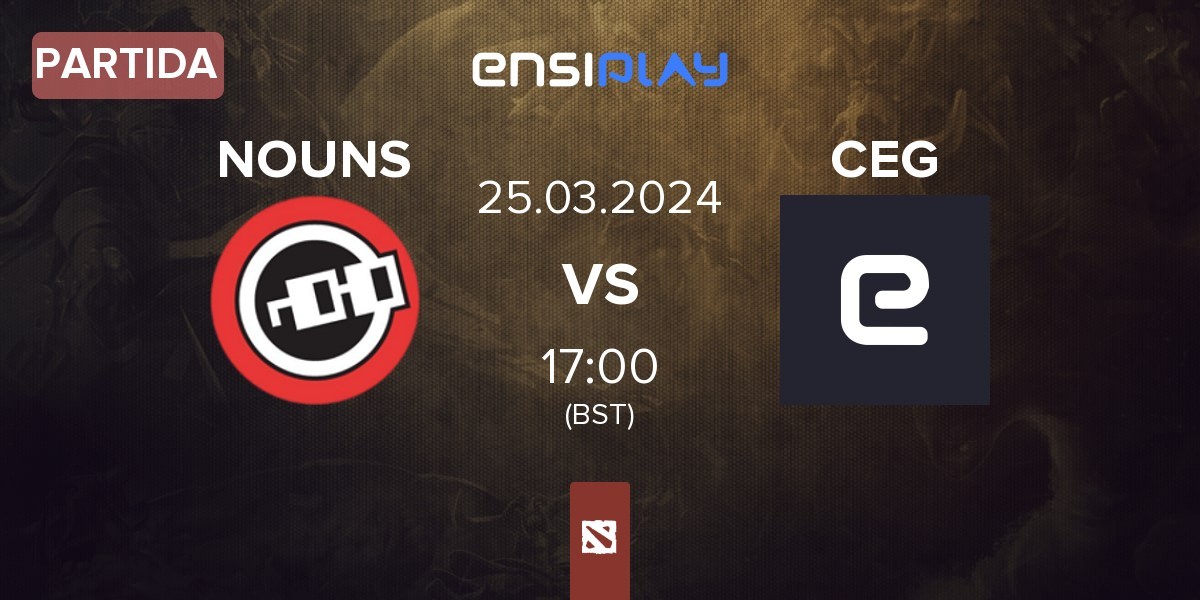 Partida nouns NOUNS vs CONTINUUM ESPORTS GOLD CEG | 25.03