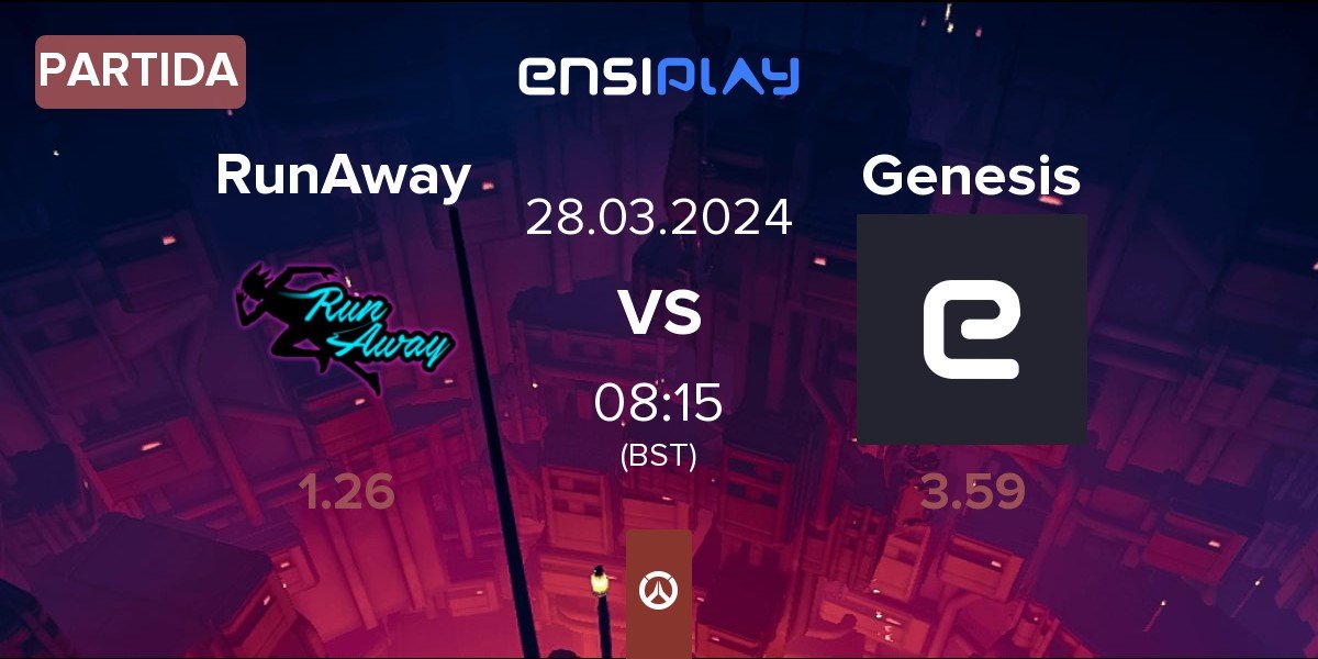 Partida RunAway vs Genesis | 28.03