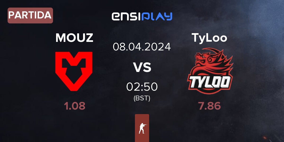 Partida MOUZ vs TyLoo | 08.04